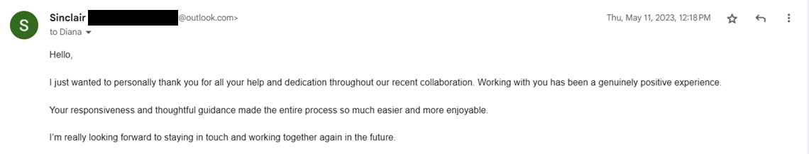 Reviews from Happy Clients: Our Commitment to Excellence 19 RUE