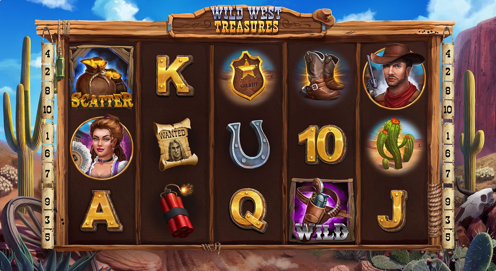 Wild West slot machine 